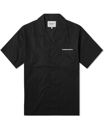 Carhartt Link Script Vacation Shirt - Black