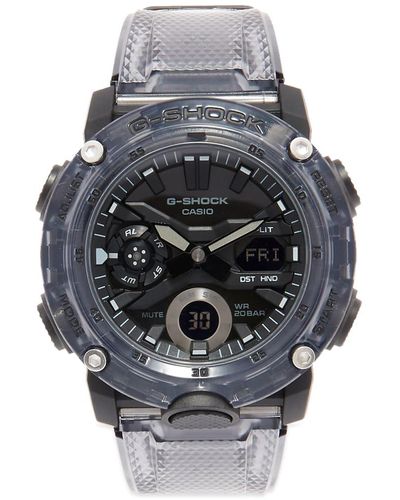 G-Shock Casio Ga-2000 Transparent Watch - Gray