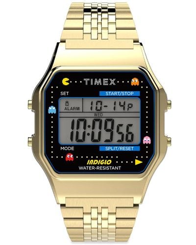 Timex X Pacman 80 Digital Watch - Metallic