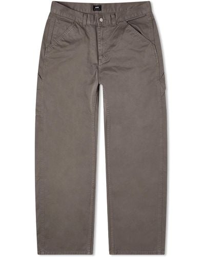 Edwin Delta Work Trousers - Grey