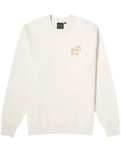 Stan Ray Ray-Bow Crew Sweatshirt - White