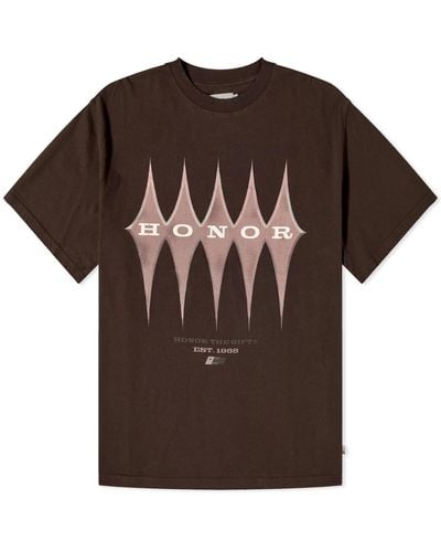 Honor The Gift Diamonds T-Shirt - Brown