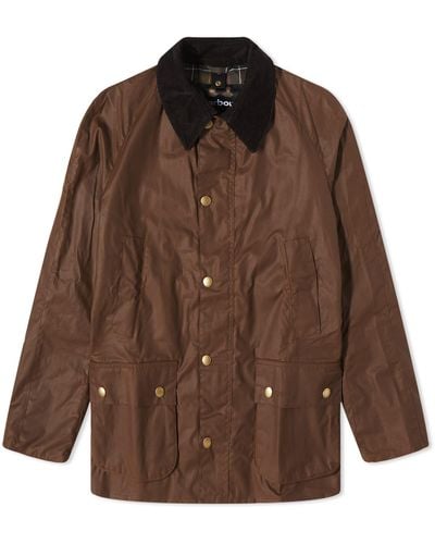 Barbour Ashby Wax Jacket - Brown