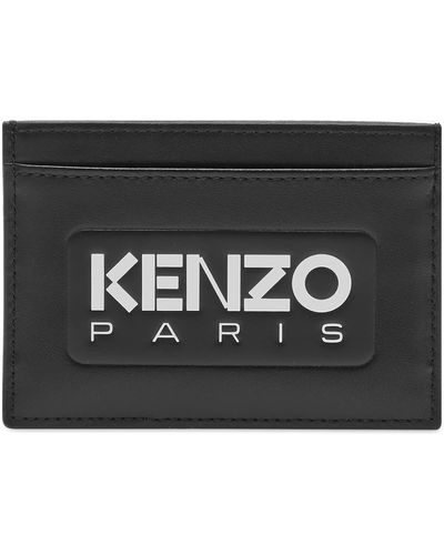 KENZO Logo Card Holder - Black