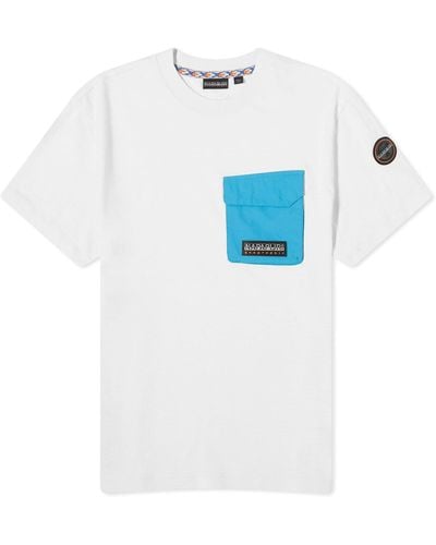 Napapijri Pocket T-Shirt - Blue