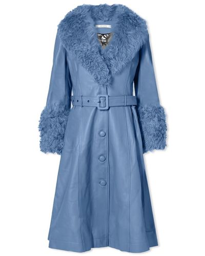 Blue Saks Potts Coats for Women | Lyst