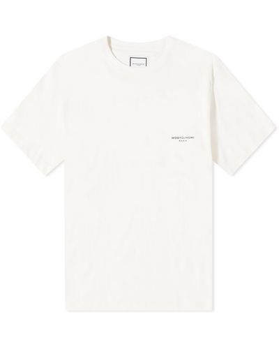 WOOYOUNGMI Box Logo T-shirt - White