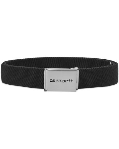 Carhartt Chrome Clip Belt - Black