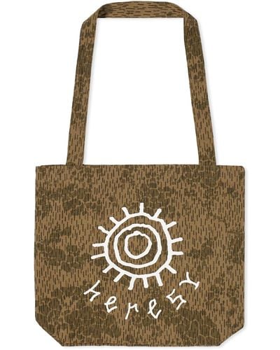 Heresy Drencher Tote Bag - Brown