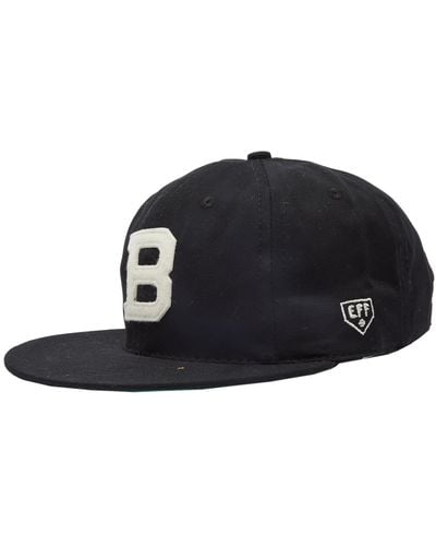Ebbets Field Flannels Brooklyn Bushwicks Cap - Black
