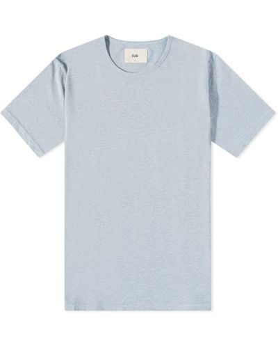 Folk Everyday T-Shirt - Blue