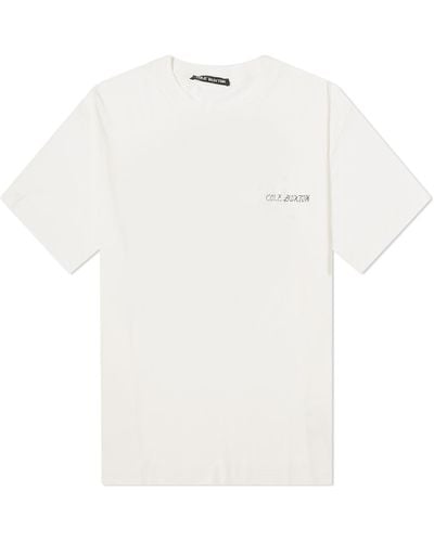 Cole Buxton Flame T-Shirt - White