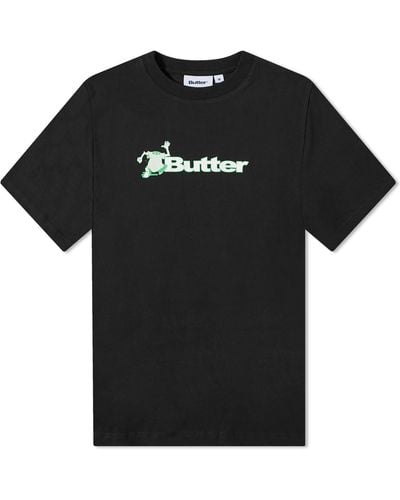 Butter Goods T-Shirt Logo T-Shirt - Black