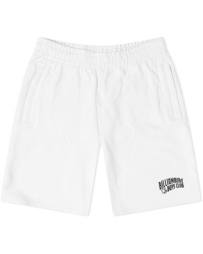 BBCICECREAM Small Arch Logo Sweat Short - White