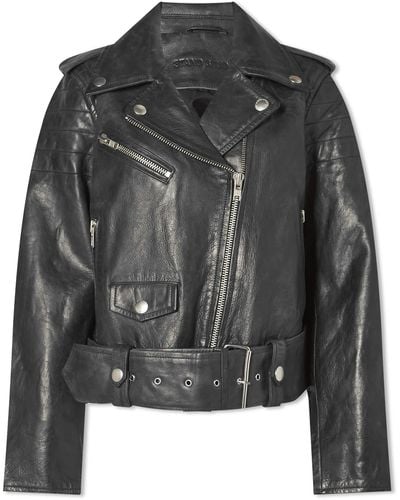 Stand Studio Icon Leather Jacket - Black