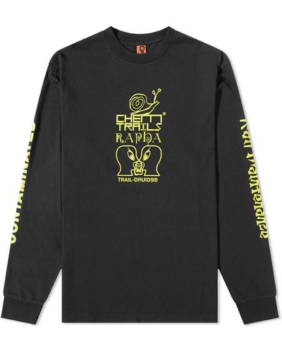 Rapha X Brain Dead Long Sleeve Ghoul T-shirt - Black