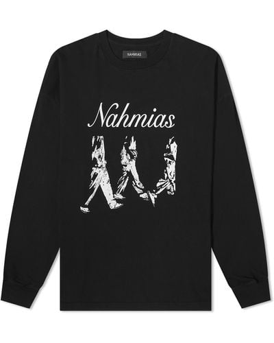 NAHMIAS Inmate Long Sleeve T-Shirt - Black