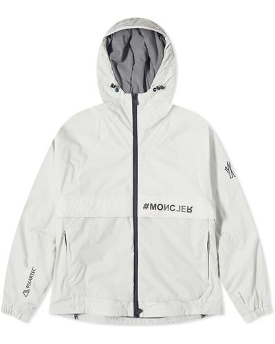 3 MONCLER GRENOBLE Foret Micro Ripstop Jacket - White