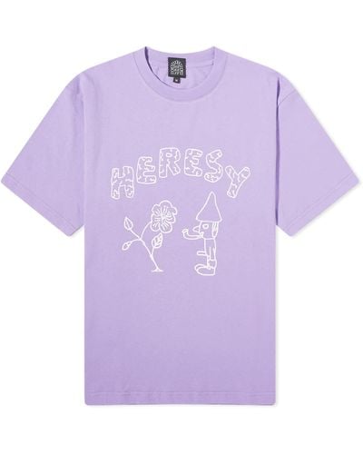 Heresy Naturist T-shirt - Purple