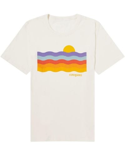 COTOPAXI Disco Wave Organic T-Shirt - White