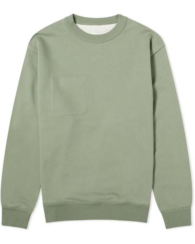 Oliver Spencer Reversible Sweatshirt - Green