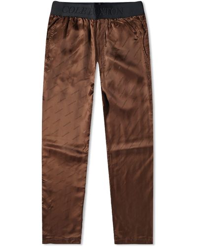 Cole Buxton Resort Trousers - Brown