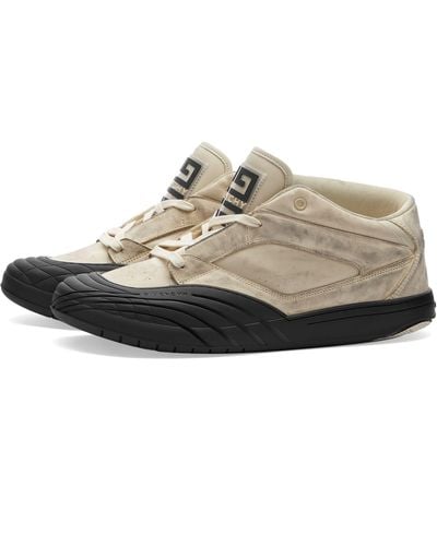 Givenchy New Line Mid Trainers - White
