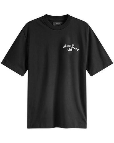 Amiri Spirit Logo T-Shirt - Black