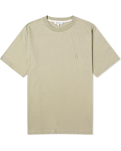 Norse Projects Johannes N Logo T-Shirt - Natural