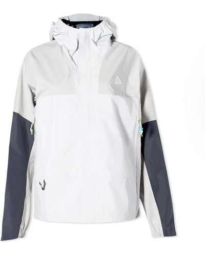 Nike Acg Cascade Rain Jacket - White