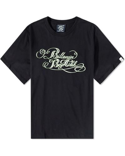 BBCICECREAM Calligraphy Logo T-Shirt - Black