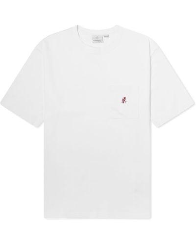 Gramicci One Point Pocket T-Shirt - White
