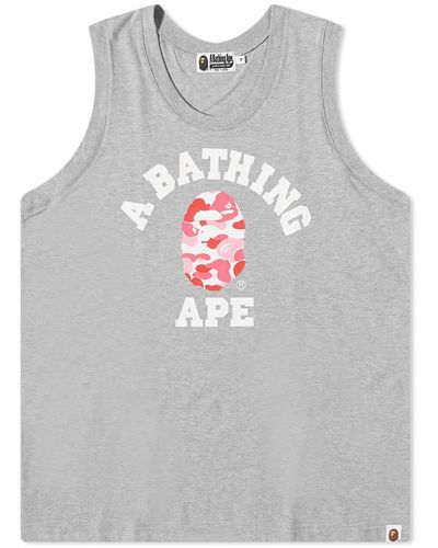 A Bathing Ape Lakers-print Detail Tank Top - Purple