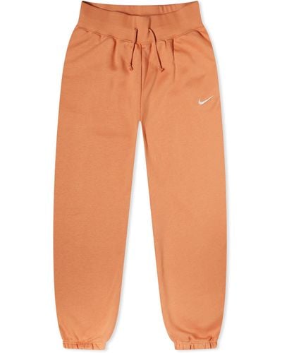 Nike Phoenix Fleece Pant - Orange