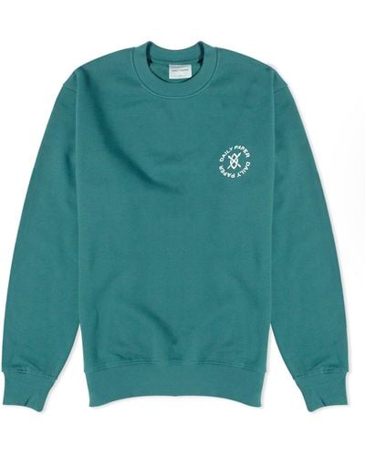 Daily Paper Circle Crew Neck Jumper - Green
