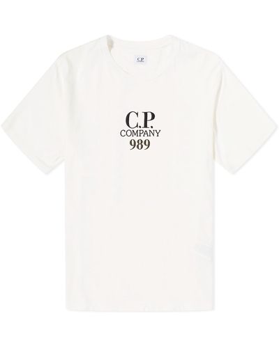 C.P. Company Box Logo T-Shirt - White
