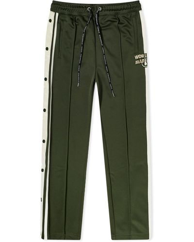 A Bathing Ape Jersey Track Trousers - Green