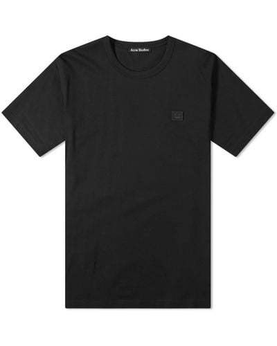 Acne Studios Nash Face T-Shirt - Black