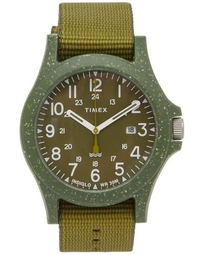 Timex Acadia Ocean 40mm Watch - Green