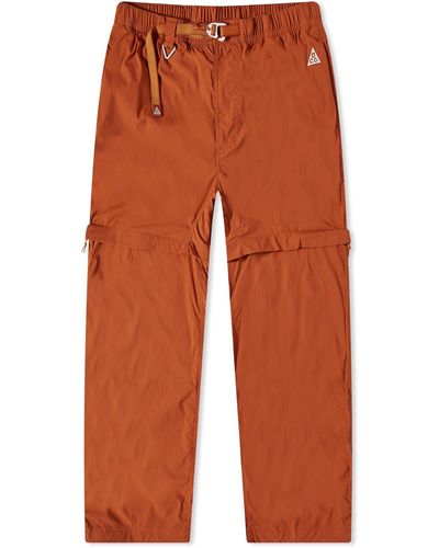Nike NRG ACG Woven Cargo Pants Brown Men's - SS23 - US