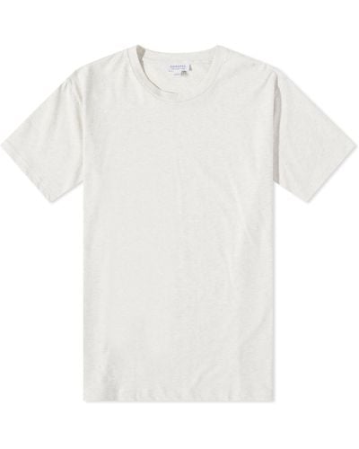 Sunspel Organic Riviera T-Shirt - White