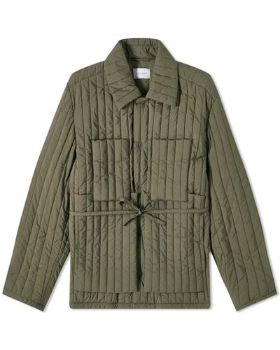 Craig Green Quilted Work Jacket - Green