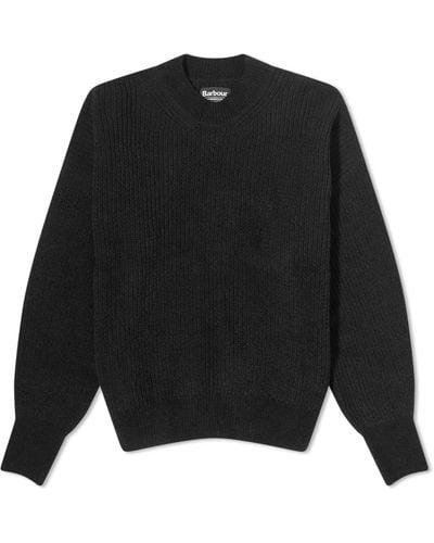 Barbour International Melbourne Knitted Sweater - Black