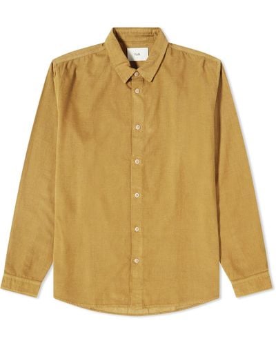 Folk Babycord Shirt - Yellow