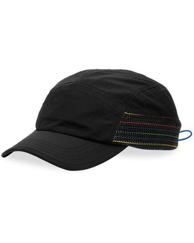Paul Smith Mesh Sports Stripe Cap - Black