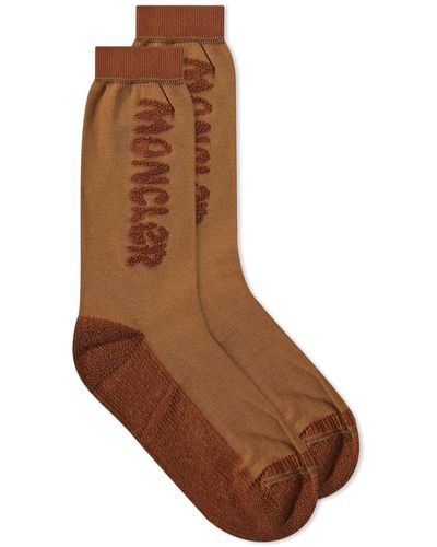 Moncler Genius X Salehe Bembury Socks - Brown