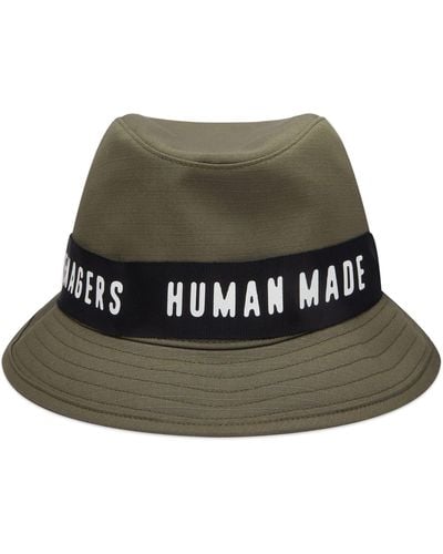 Human Made Rip-Stop Hat - Green