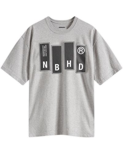 Neighborhood 26 Printed T-Shirt - Grey