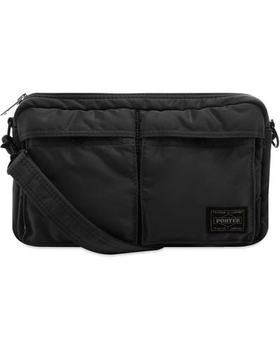 Porter-Yoshida and Co Tanker Shoulder Bag - Black