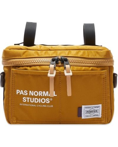 Pas Normal Studios X Porter Yoshida Handlebar Bag - Metallic